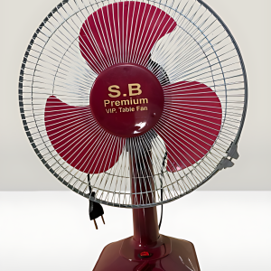 SB 12" (inc) Table Fan RED Color VIP