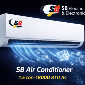 SB Air Conditioner 1.5 Ton – 18000 BTU AC