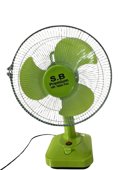SB 12" (inc) Table Fan RED Color VIP - Image 2